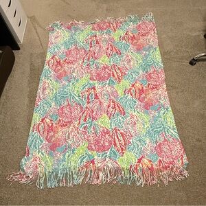 Lilly Pulitzer PB Teen Let’s Cha Cha Throw Blanket